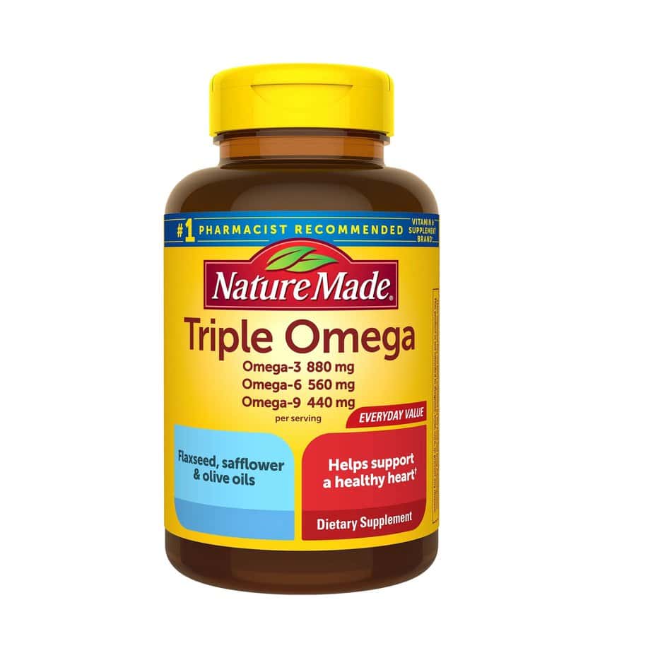 تریپل امگا نیچرمید Nature Made Triple Omega 1 تریپل امگا نیچرمید