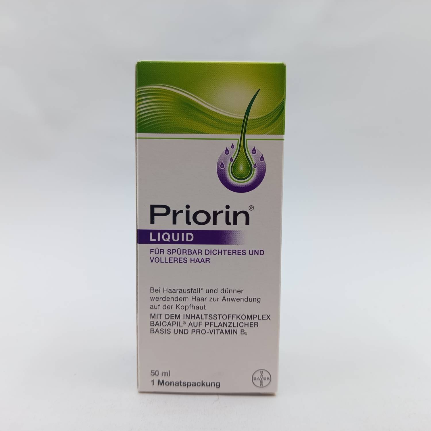 محلول پریورین مایع بایر Priorin® Liquid Bayer ضد ریزش و تقویت کننده مو 2 محلول پریورین مایع بایر Priorin® Liquid Bayer ضد ریزش و تقویت کننده مو