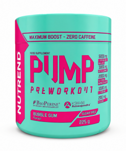 مکمل پمپ ناترند اصل 225 گرم NUTREND PUMP PRE-Workout