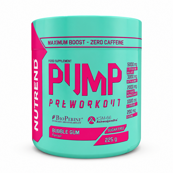 مکمل پمپ ناترند اصل 225 گرم NUTREND PUMP PRE-Workout 1 مکمل پمپ ناترند اصل 225 گرم NUTREND PUMP PRE-Workout