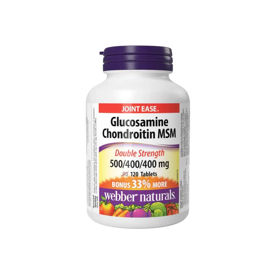 گلوکزامین کندرویتین MSM وبر نچرالز Webber Naturals Glucosamine Chondroitin MSM 1 گلوکزامین کندرویتین MSM وبر نچرالز