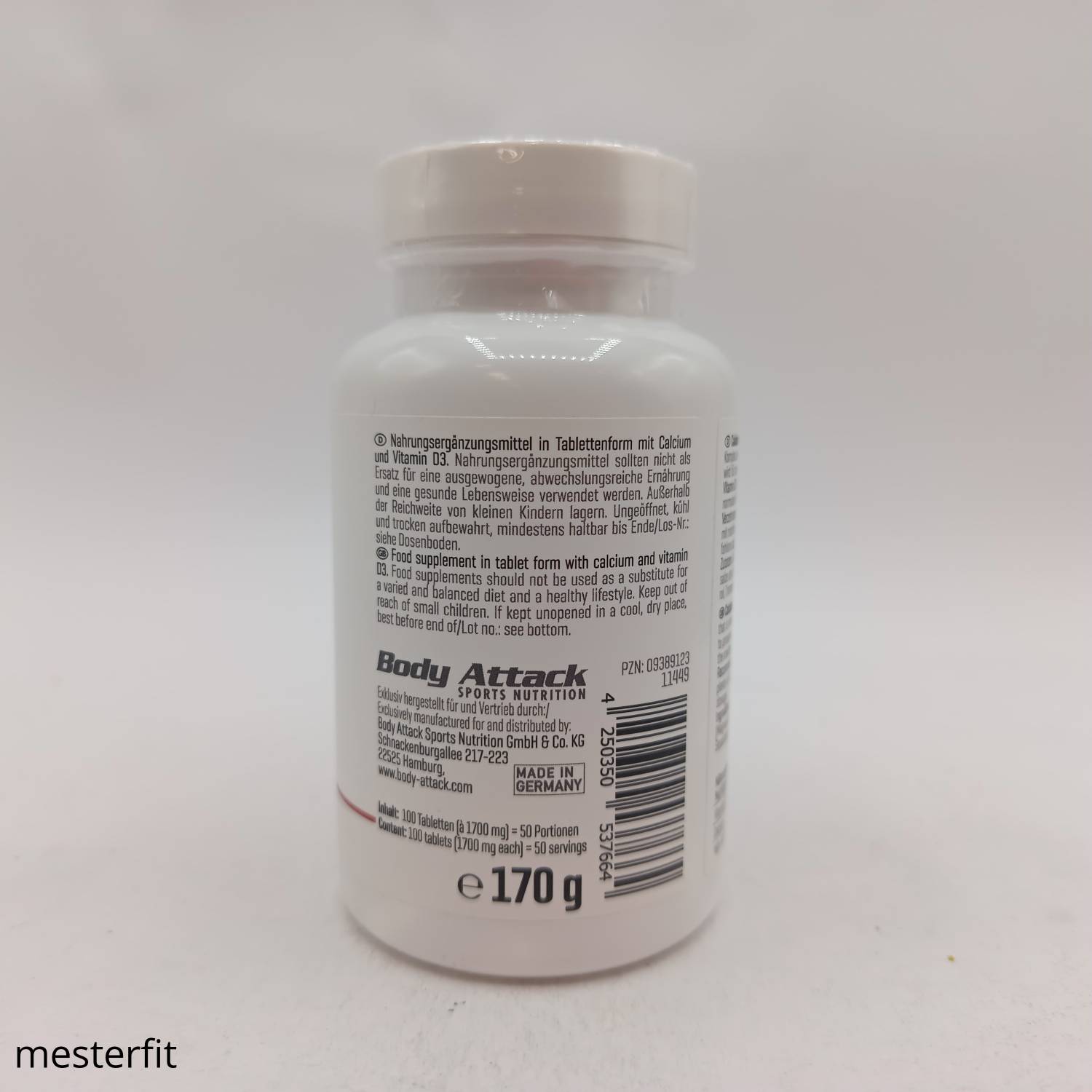 ویتامین د3 و کلسیم بادی اتک body attack Calcium + D3 4 ویتامین د3 و کلسیم بادی اتک body attack Calcium + D3