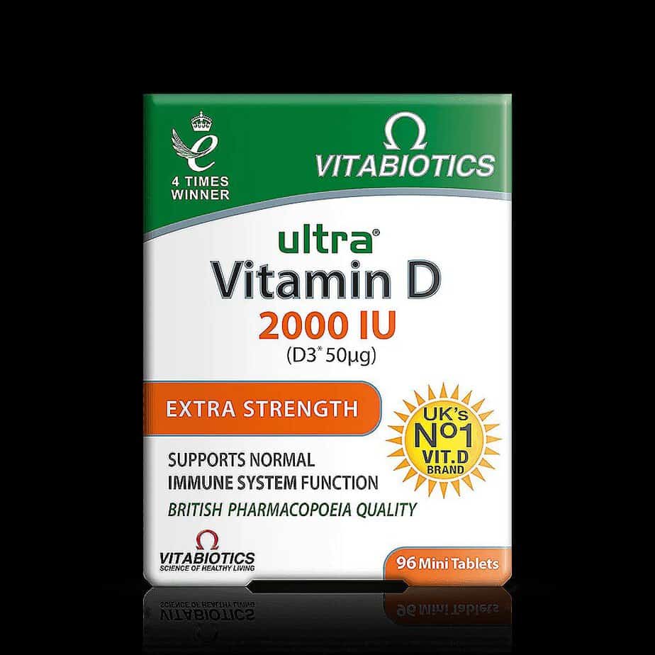 قرص ویتامین D3 اولترا 2000IU - تعداد 96 عدد 1 قرص ویتامین D3 اولترا 2000IU - تعداد 96 عدد