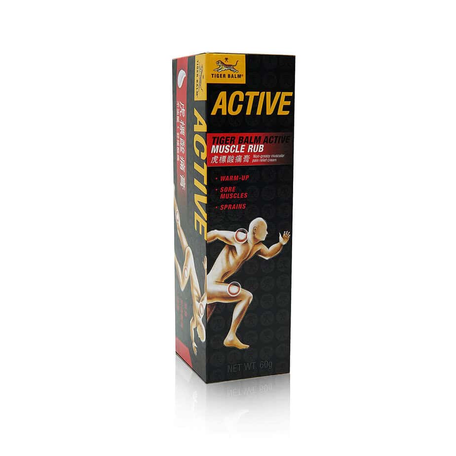 پماد تسکین درد عضلانی اکتیو تایگر بالم 60 گرمی Tiger Balm Active Muscle Rub 2 پماد تسکین درد عضلانی اکتیو تایگر بالم 60 گرمی