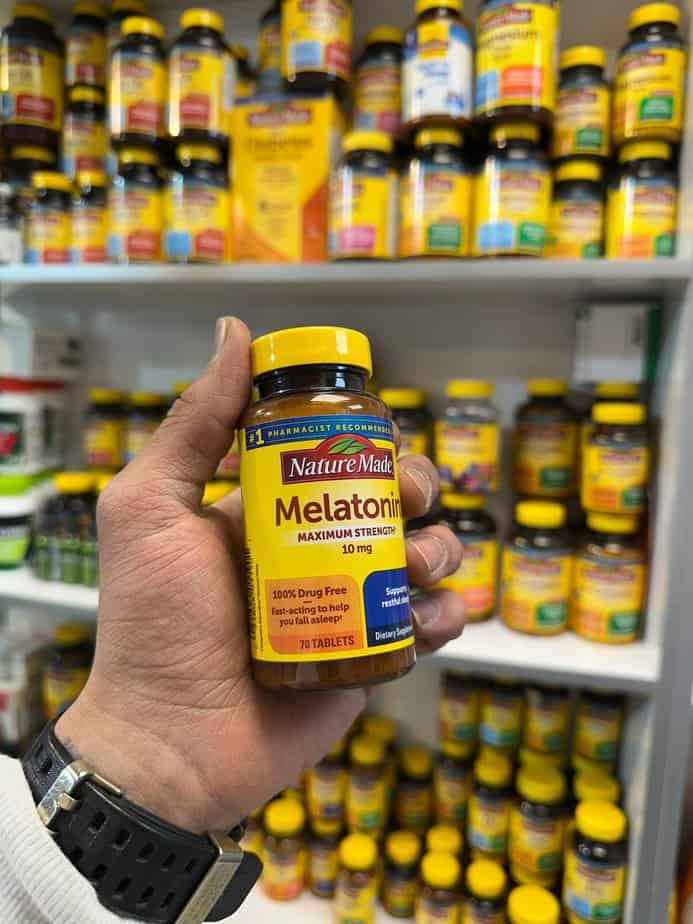 قرص ملاتونین نیچرمید 10 میلی گرم 70 عدد Nature Made Melatonin 7 ملاتونین نیچرمید 10 میلی گرم 70 عدد برای درمان کم خوابی