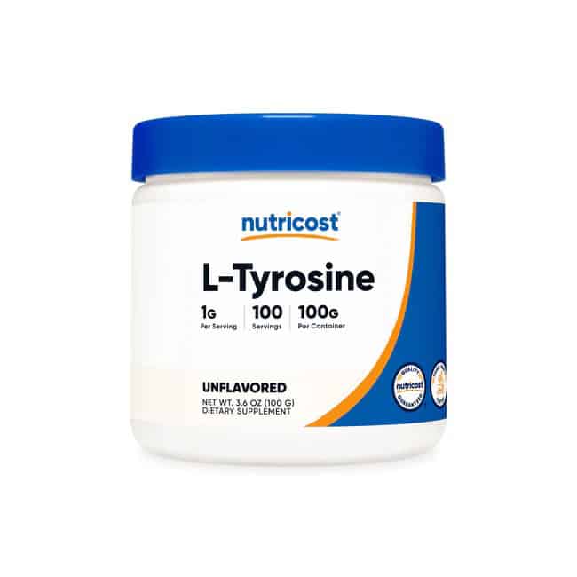 ال تیروزین نوتری کاست 250 گرمی Nutricost L-Tyrosine Powder 1 ال تیروزین نوتری کاست 250 گرمی