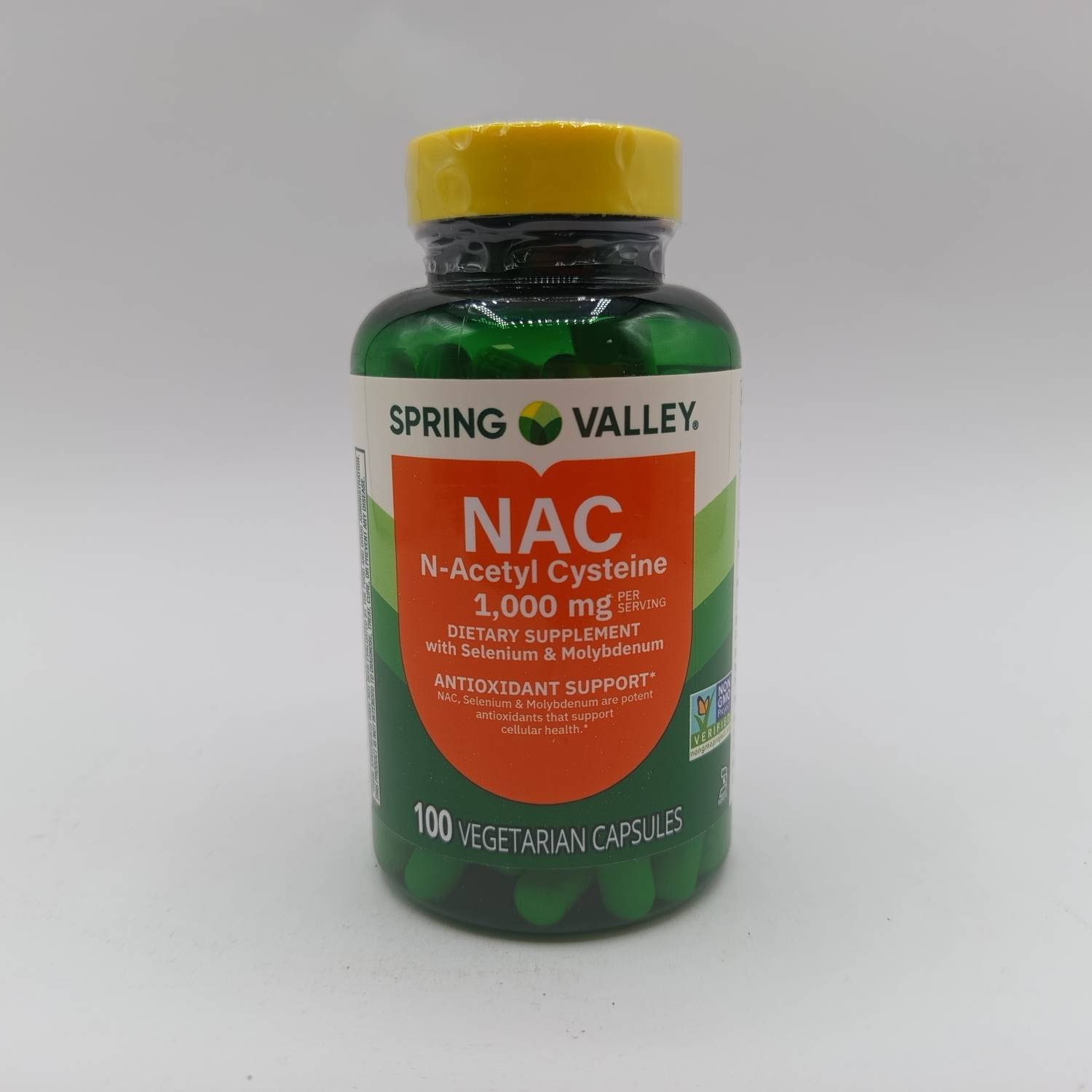 ان استیل ال سیستئین اسپرینگ والی Spring Valley NAC 1000mg 2 ان استیل ال سیستئین اسپرینگ والی Spring Valley NAC 1,000mg