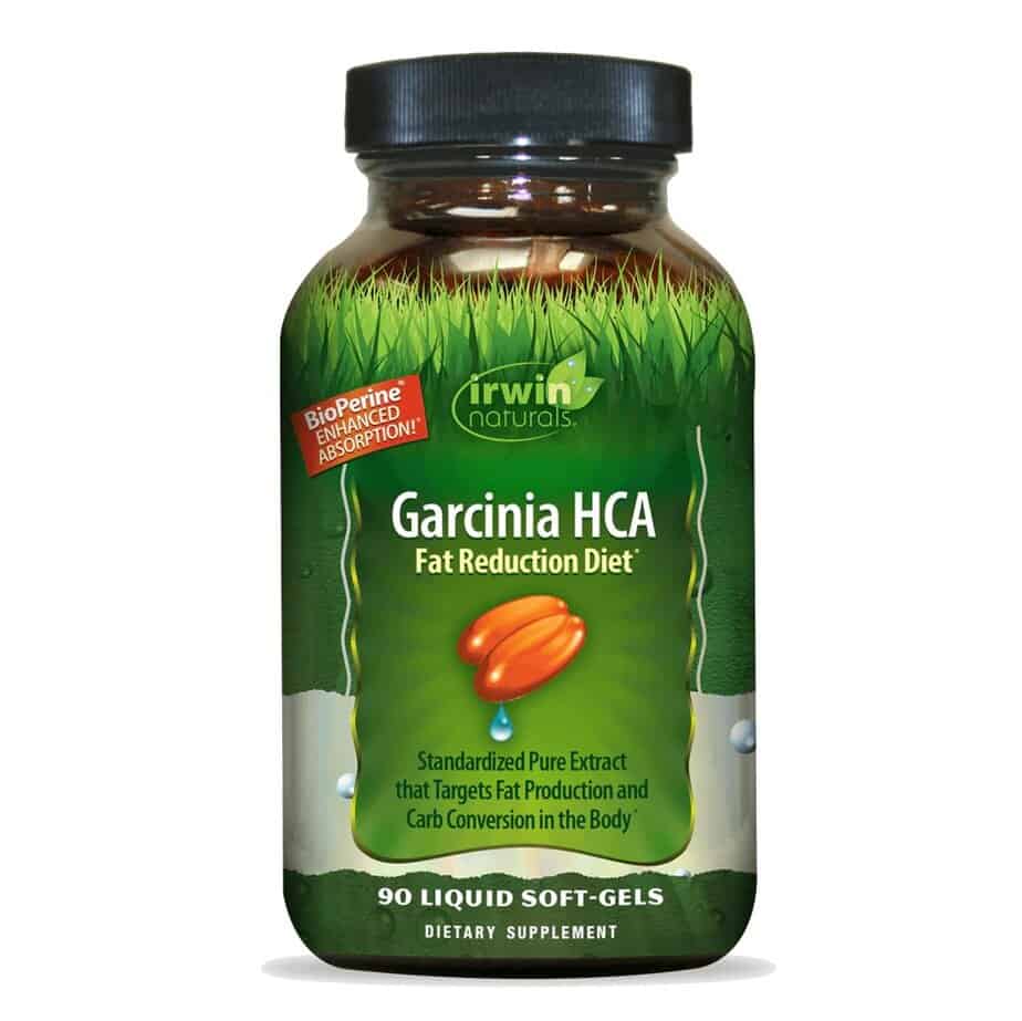 چربی سوز گارسینیا HCA اروین نچرالز 90 عددی Irwin Naturals Garcinia HCA Fat Reduction Diet 1 چربی سوز گارسینیا HCA اروین نچرالز
