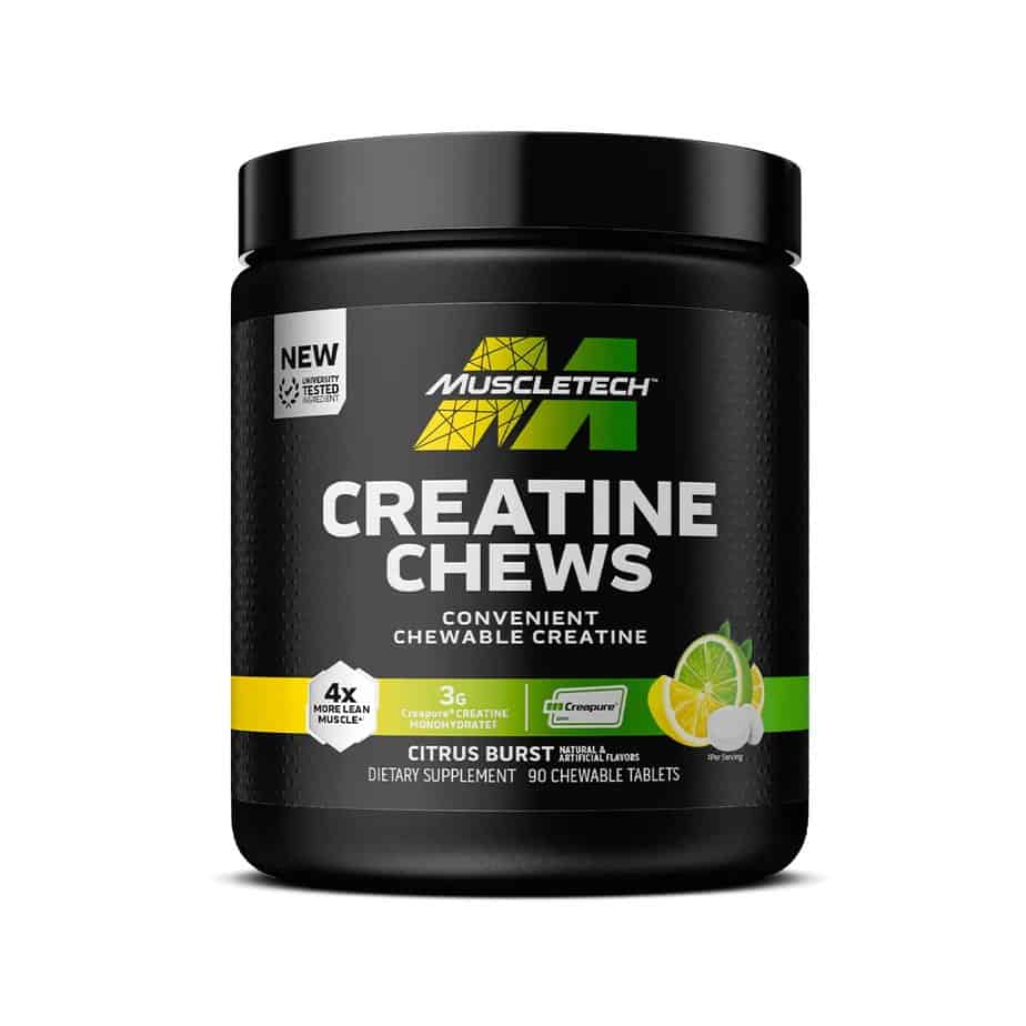 کراتین جویدنی ماسل تک 90 عددی MuscleTech Creatine Chews 1 کراتین جویدنی ماسل تک