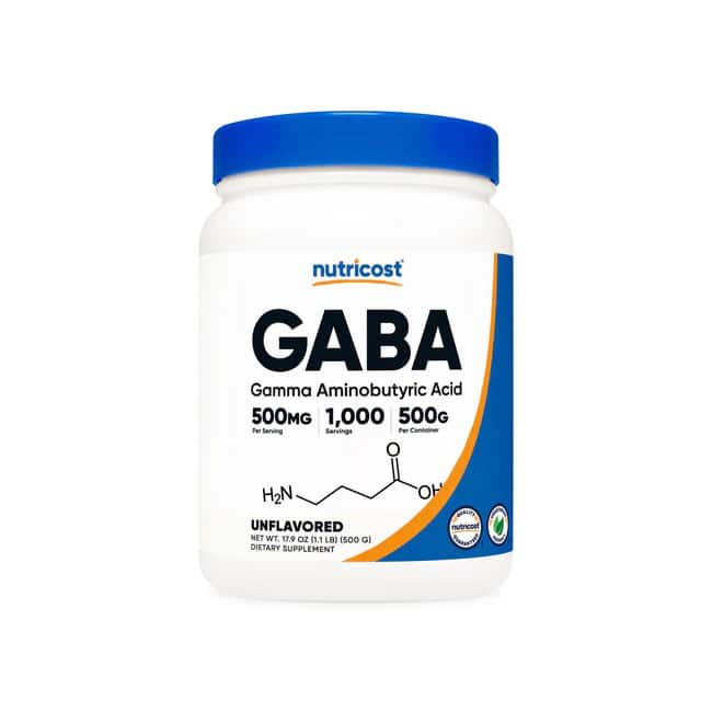 گابا نوتری کاست 500 گرمی Nutricost GABA Powder 1 گابا نوتری کاست 500 گرمی