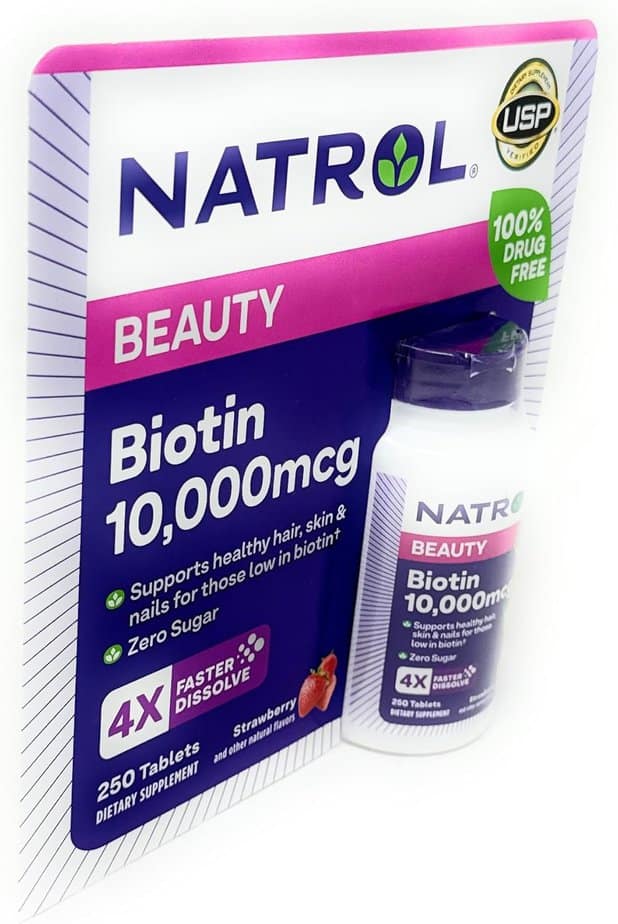 قرص بیوتین ناترول 250 عدد Natrol Biotin 10000mcg 4 قرص بیوتین ناترول 250 عدد Natrol Biotin 10,000mcg