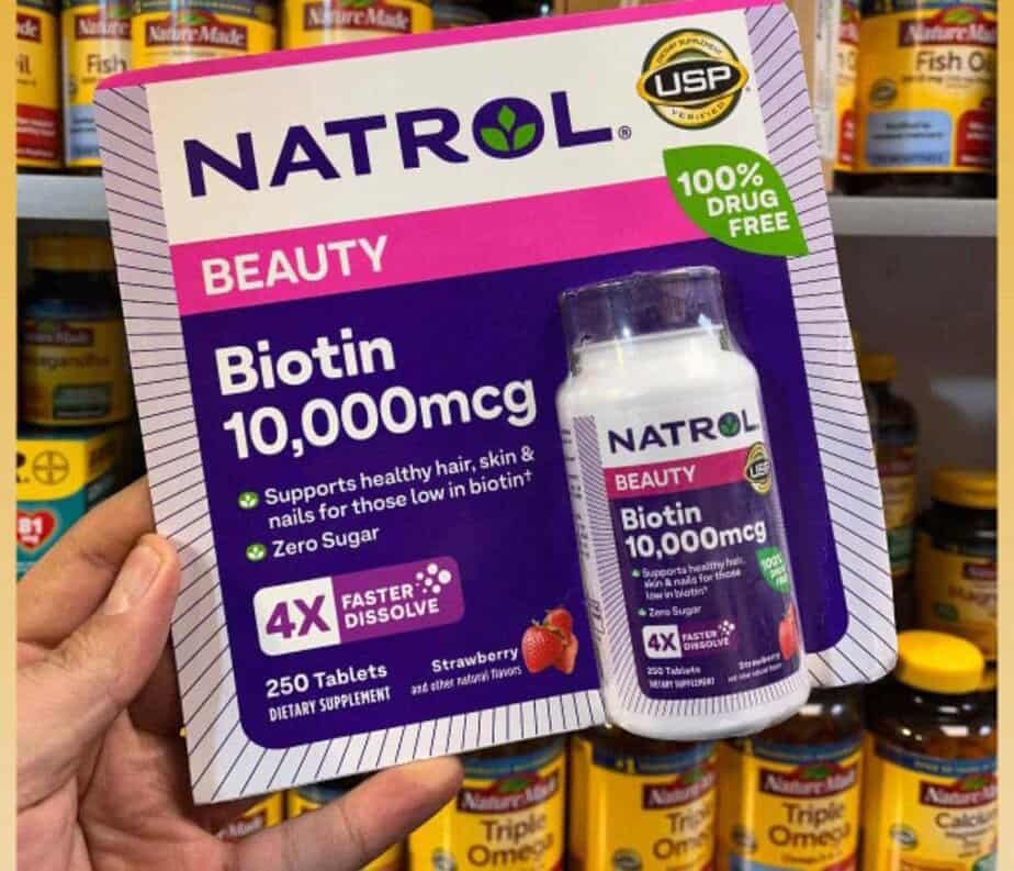 قرص بیوتین ناترول 250 عدد Natrol Biotin 10000mcg 2 قرص بیوتین ناترول 250 عدد Natrol Biotin 10,000mcg
