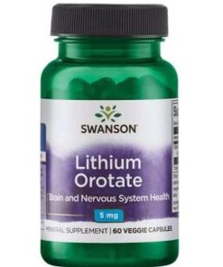 لیتیوم اوروات سوانسون 60 عدد Swanson Lithium Orotate