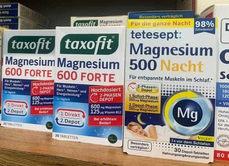 منیزیم 500 تِتِسپت Tetesept Magnesium 500 Nacht 2 منیزیم 500 تِتِسپت Tetesept Magnesium 500 Nacht