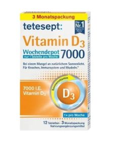 ویتامین دی تِتِ‌سپت tetesept Vitamin D3 7000