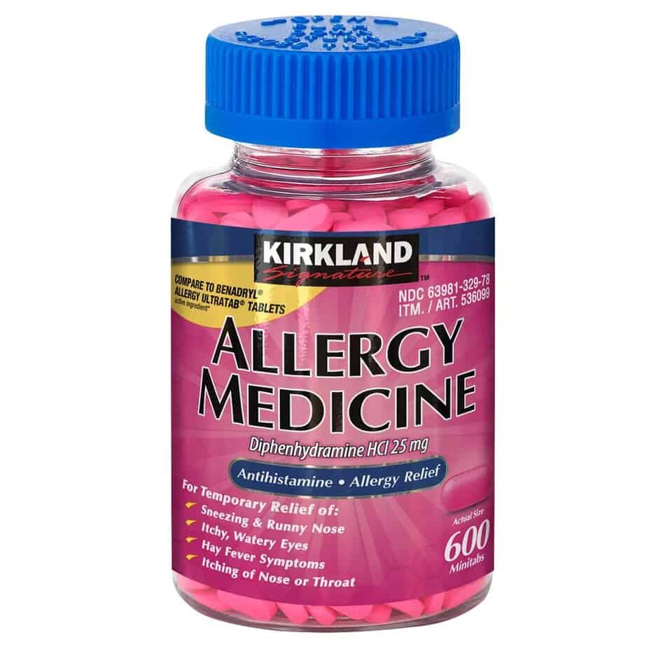 داروی آلرژی کرکلند 600 عددی Kirkland Signature Allergy Medicine 25 mg 1 داروی آلرژی کرکلند 600 عددی