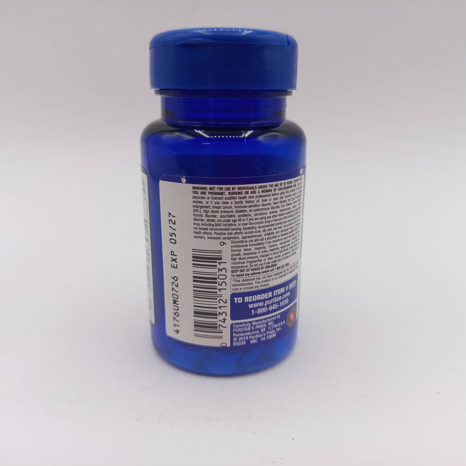 مکمل دی اچ ای ای پوریتنز پراید 100 عدد Puritan's Pride DHEA 50MG 3 مکمل دی اچ ای ای پوریتنز پراید 100 عدد Puritan's Pride DHEA 50MG