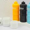 قیف پروتئین 4 تیکه MUSCLE STRENGTH مشکی، آبی و سفید رنگ 6 قیف پروتئین 4 تیکه MUSCLE STRENGTH مشکی، آبی و سفید رنگ
