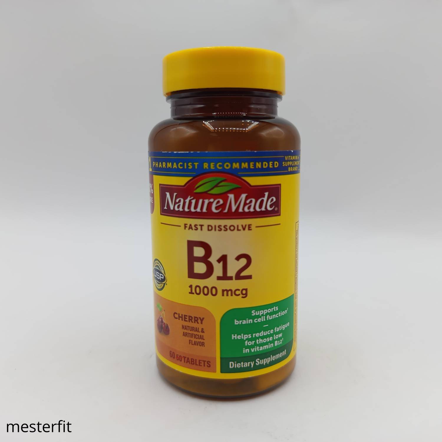 قرص ویتامین B12 نیچرمید Nature Made Vitamin B12 1000mcg 2 ویتامین B12 نیچرمید Nature Made Vitamin B12 1000mcg