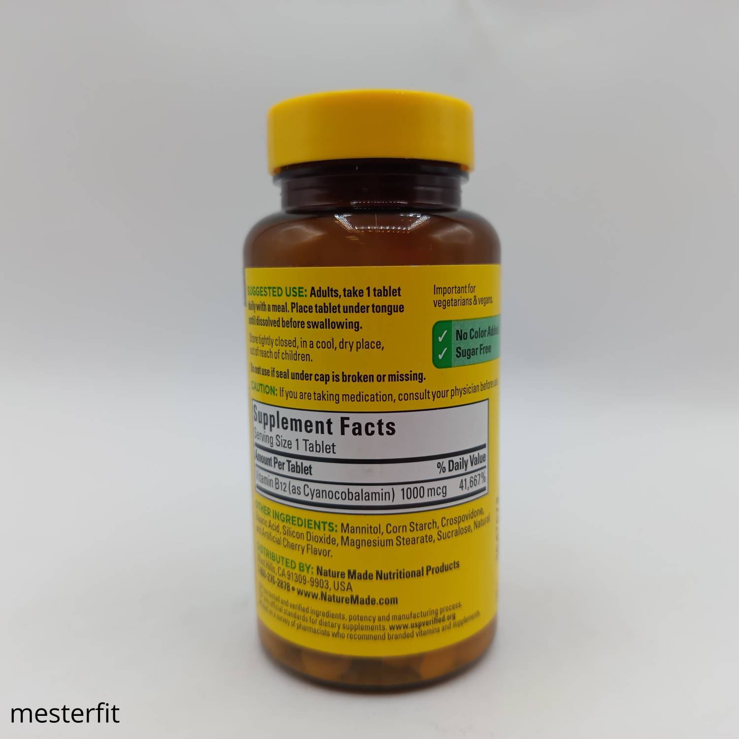 قرص ویتامین B12 نیچرمید Nature Made Vitamin B12 1000mcg 4 ویتامین B12 نیچرمید Nature Made Vitamin B12 1000mcg