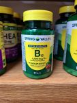 ویتامین ب12 اسپرینگ والی 60 عددی Spring Valley Timed-Release Vitamin B12 Tablets, 5,000 Mcg