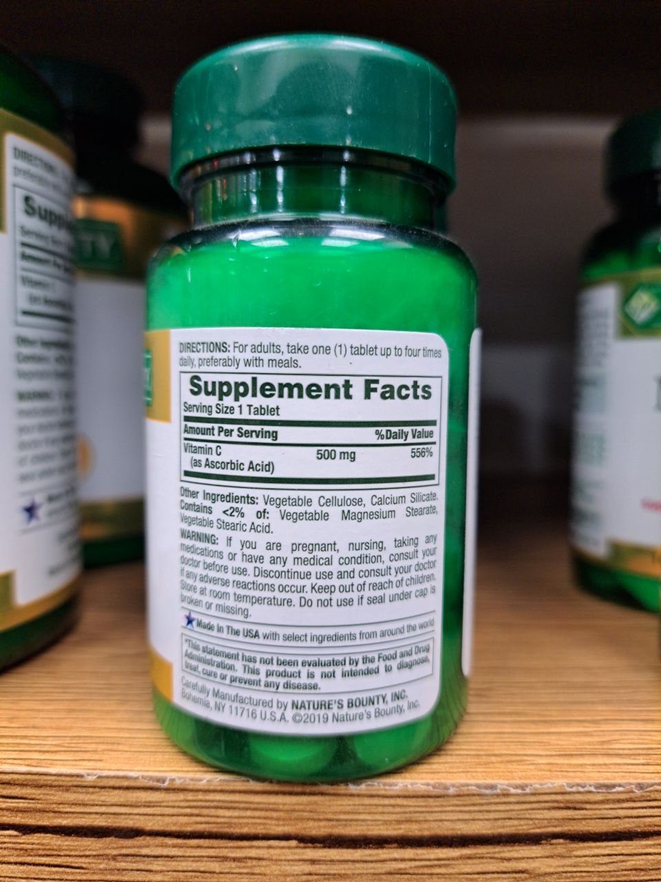 ویتامین سی 500 میلی نیچرز بونتی 100 عددی Nature's Bounty Vitamin C, 500mg 3 ویتامین سی 500 میلی نیچرز بونتی 100 عددی Nature’s Bounty Vitamin C, 500mg
