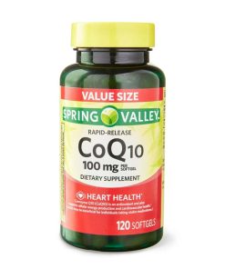 کوآنزیم CoQ10 اسپرینگ والی 120 عددی