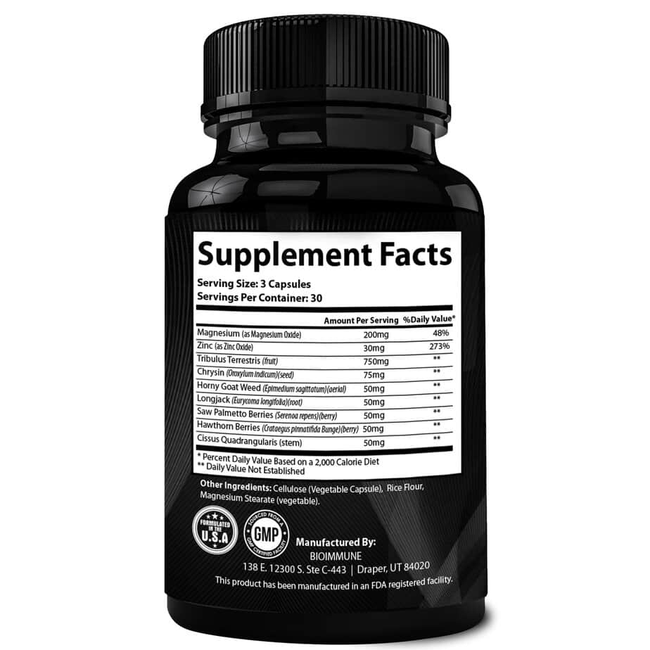 تست بوستر تستاگرا بایو ایمیون 90 عددی BioImmune TESTAGRA Testosterone Booster 2 تست بوستر تستاگرا بایو ایمیون 90 عددی