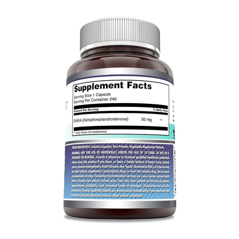 دی اچ ای آ امیزینگ نوتریشن 240 عددی Amazing Nutrition Amazing Formulas DHEA 50mg 2 دی اچ ای آ امیزینگ نوتریشن 240 عددی