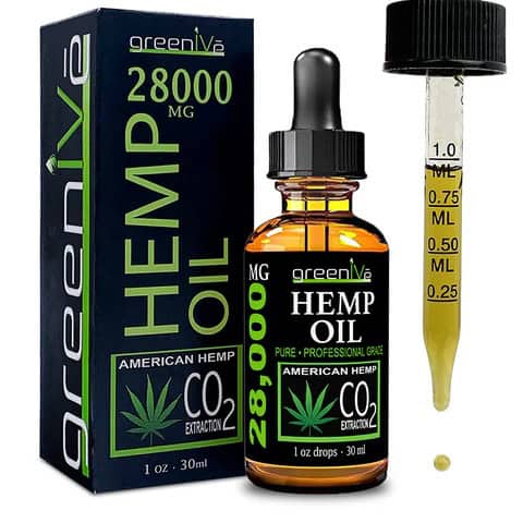 روغن شاهدانه گرین آیو 30 میلی GreenIVe Hemp Oil 28,000mg 1 روغن شاهدانه گرین آیو 30 میلی
