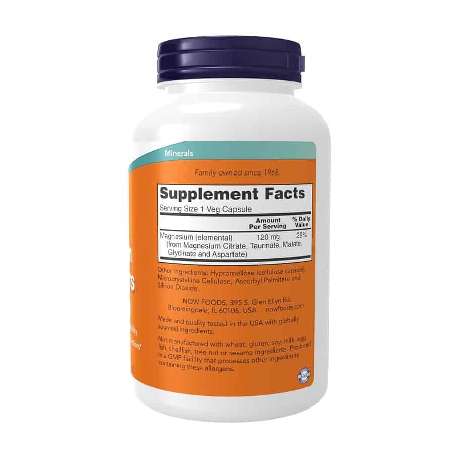 منیزیم ترنسپورتر ناو 180 عددی NOW Magnesium Transporters 2 منیزیم ترنسپورتر ناو 180 عددی