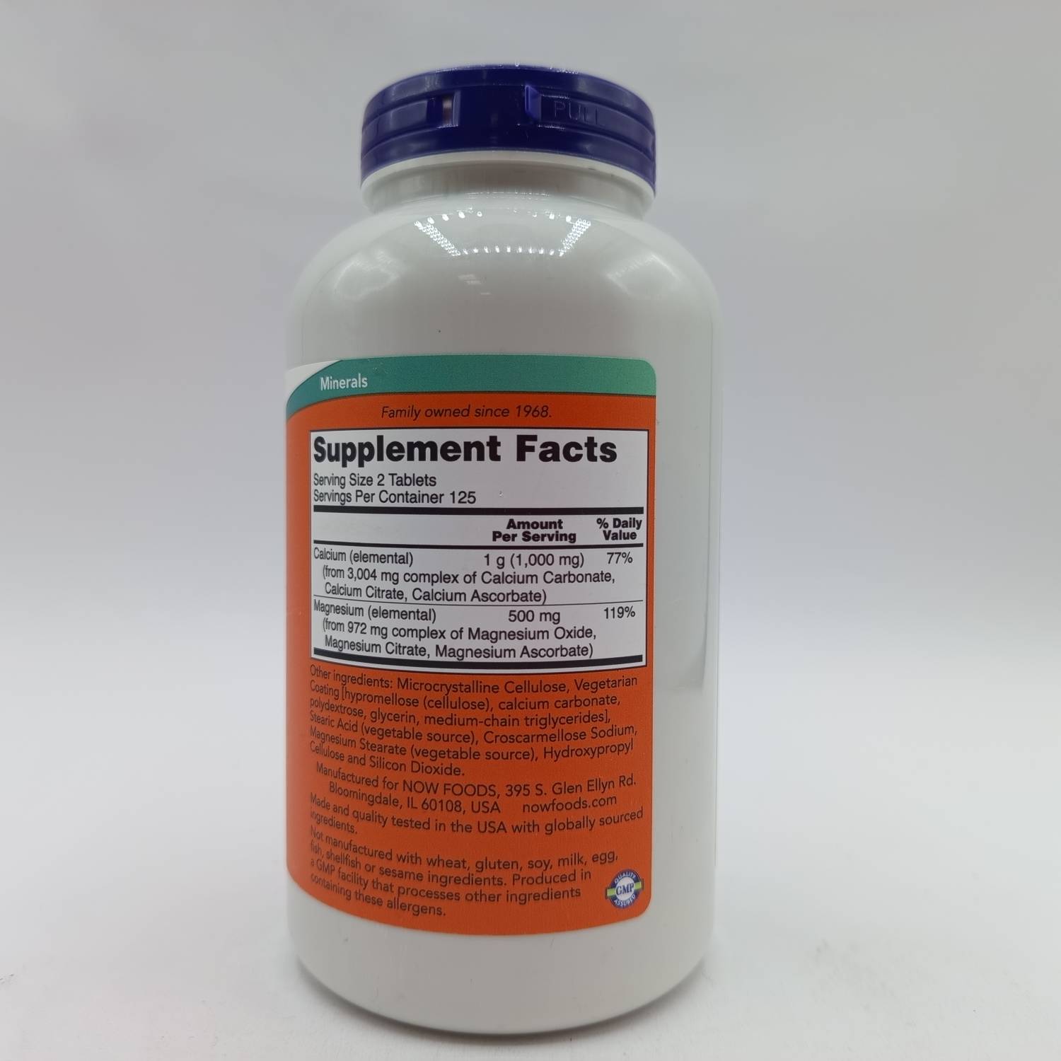 قرص کلسیم و منیزیم ناو 250 عددی NOW Calcium & Magnesium 2 قرص کلسیم و منیزیم ناو 250 عددی NOW Calcium & Magnesium