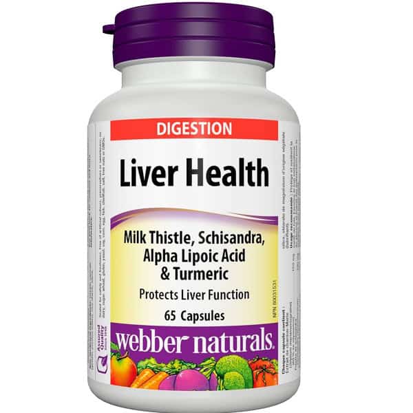 مکمل تقویت کننده کبد لیور هلثی وبر نچرالز 65 عدد Webber Naturals Liver Health 1 مکمل تقویت کننده کبد لیور هلثی وبر نچرالز 65 عدد Webber Naturals Liver Health