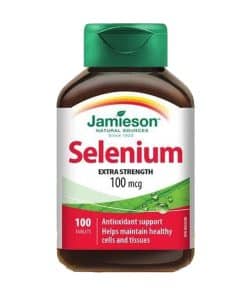 سلنیوم جمیسون 100 میلی گرم 100 عدد jamieson Selenium