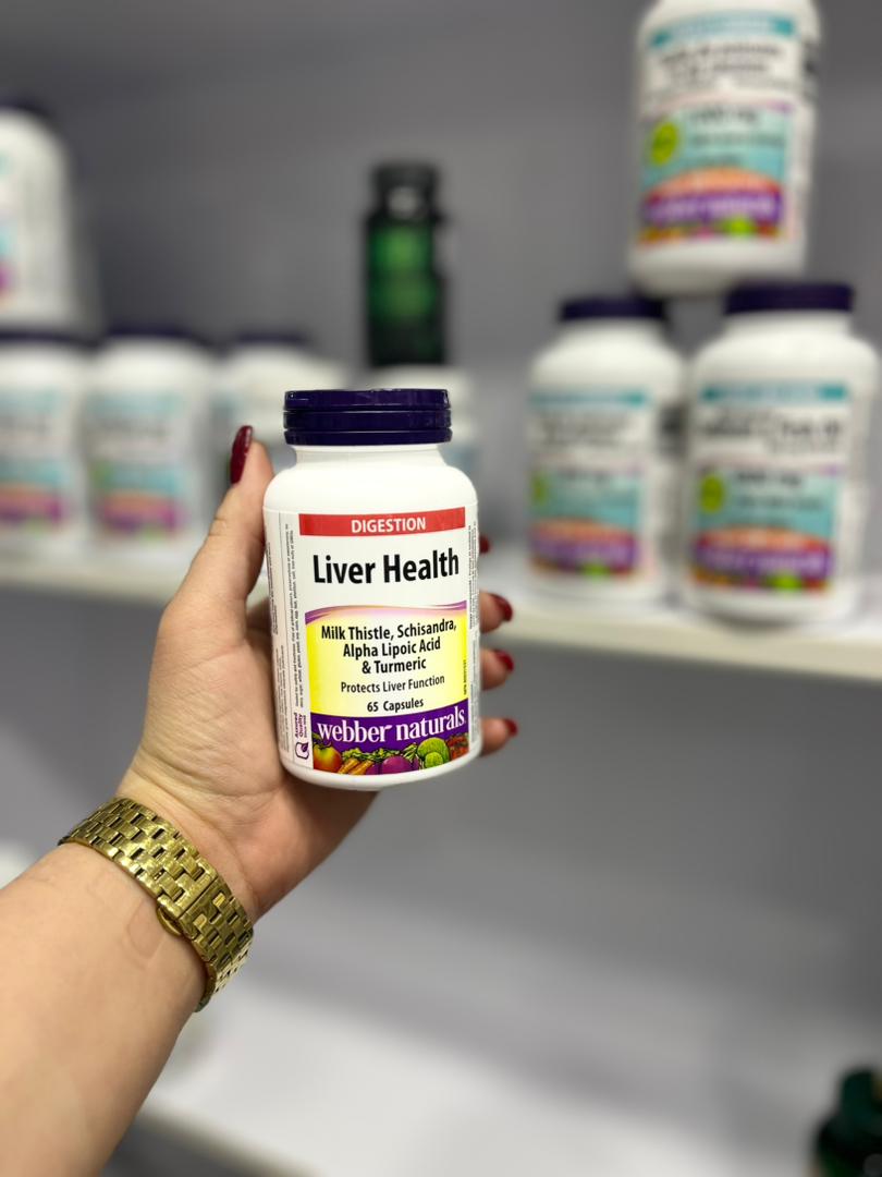 مکمل تقویت کننده کبد لیور هلثی وبر نچرالز 65 عدد Webber Naturals Liver Health 5 مکمل تقویت کننده کبد لیور هلثی وبر نچرالز 65 عدد Webber Naturals Liver Health