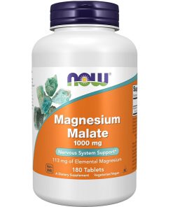 قرص منیزیم مالات ناو NOW Magnesium Malate 1000mg