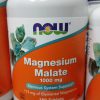 قرص منیزیم مالات ناو NOW Magnesium Malate 1000mg