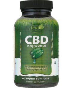 سی بی دی اروین نچرالز 15 میلی گرم 60 عدد Irwin Naturals CBD