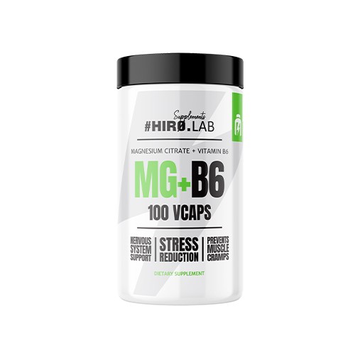 کپسول منیزیم سیترات و ویتامین B6 هیرولب HIRO.LAB 1 کپسول منیزیم سیترات و ویتامین B6 هیرولب HIRO.LAB