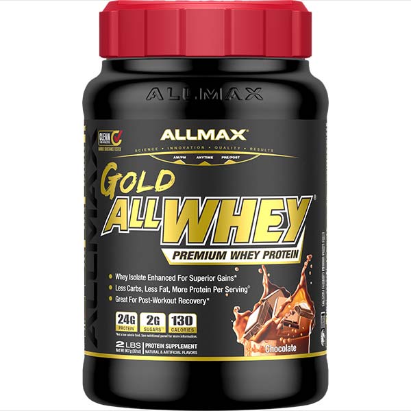 پروتئین وی المکس گلد آل وی ALLMAX Gold Allwhey 6 پروتئین وی المکس گلد آل وی ALLMAX Gold Allwhey