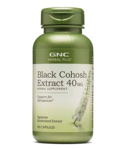 کپسول کوهوش سیاه جی ان سی GNC Black Cohosh Extract 40mg