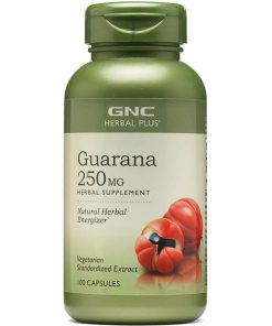 کپسول گوارانا جی ان سی GNC Herbal Plus Guarana 250mg