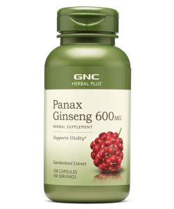 کپسول جینسینگ جی ان سی GNC Panax Ginseng 600mg