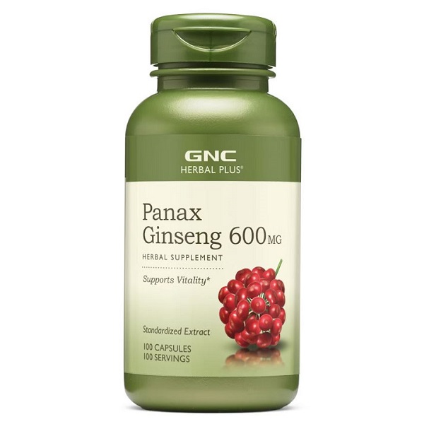 کپسول جینسینگ جی ان سی GNC Panax Ginseng 600mg 1 کپسول جینسینگ جی ان سی GNC Panax Ginseng 600mg
