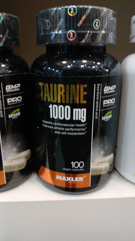کپسول تائورین مکسلر Maxler Taurine 1000mg 2 کپسول تائورین مکسلر Maxler Taurine 1000mg