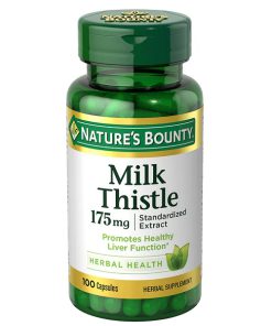 کپسول خار مریم نیچرز بونتی 175 میلی گرم NATURE’S BOUNTY MILK THISTLE