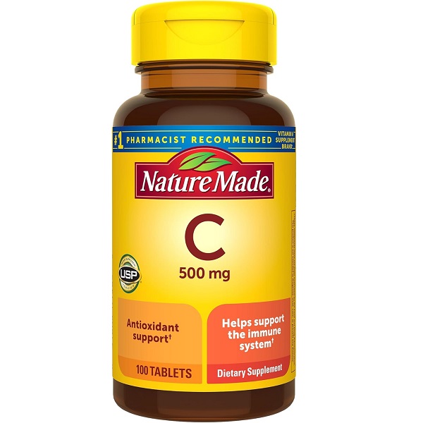 ویتامین ث نیچرمید 500 میلی گرم Nature Made Vitamin C 1 ویتامین ث نیچرمید 500 میلی گرم Nature Made Vitamin C