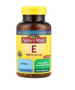 ویتامین ای نیچرمید Nature Made Vitamin E 180mg (400 IU)
