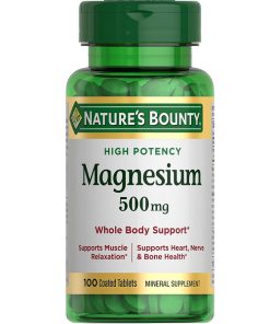 منیزیم نیچرز بونتی 500 میلی گرم Nature's Bounty Magnesium
