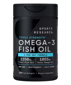 روغن ماهی امگا 3 اسپرت ریسرچ Sports Research Omega-3 Fish Oil
